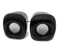 Altavoces Squeak PC con conexión USB y jack 3,5 mm 8W negros
