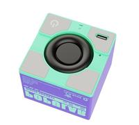 Altavoces Suqare Portátiles 600 MAh Batería Compact Altavoces Inalámbricos con Carga C Tipo C Simple por 2 8 Juego Manos Libres Altavoz Llamadas