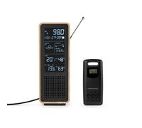 Altavoces Thomson Compactos Bluetooth 5.4 con radio FM y estación meteorológica