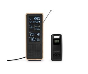 Altavoces Thomson Compactos Bluetooth 5.4 con radio FM y estación meteorológica