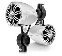 Altavoces Todoterreno Impermeables de 2.25 Pulgadas, Sistema de Sonido pasivo de Grado Marino de 20 W, Altavoz estéreo de Audio al Aire Libre de Gama Completa para Motocicleta, Coche, ATV, 4x4, Jeep,