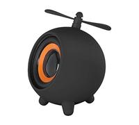 Altavoces Tooth Colores portátil inalámbrico Multicolor 5.0 para Coche Compacto Adecuado Deportes Altavoz Opcional Peanas Altavoces (Black, One Size)