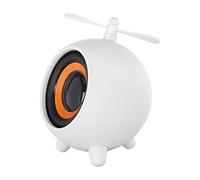 Altavoces Tooth Colores portátil inalámbrico Multicolor 5.0 para Coche Compacto Adecuado Deportes Altavoz Opcional Peanas Altavoces (White, One Size)