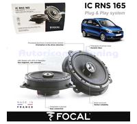 Focal Ic Rns 165 16,5CM Engatusar Altavoz Compatible Con Dacia, Nissan, Renault