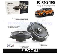 Focal Altavoz coaxial ICRNS165 16,5 cm – Compatible con Dacia, Nissan, Renault