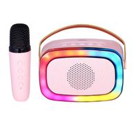 altavoz karaoke trevi xr 8a01 miniparty spkr+aw pink