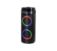 Trevi XFest XF 900 CD Altavoz Amplificado Portátil 90W, Reproductor de CD, USB, Micro SD, AUX-IN, Bluetooth, Batería Integrada, Karaoke Party Speaker con Micrófono Incluido