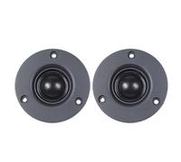 Altavoces Tweeter 1 par de 25 núcleos de 3 pulgadas, 30 W, 74 mm, membrana de cúpula de película de seda de alta fidelidad, diafragma de altavoz agudos