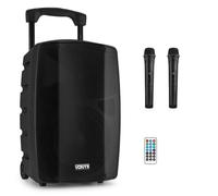 Altavoces Vonyx Karaoke inalámbricos 200 W con Bluetooth y micrófonos