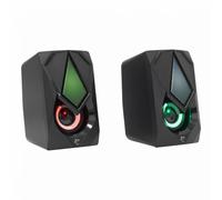 Altavoces White Shark BEAT 2.0 Alámbricos 6 W con retroiluminación USB