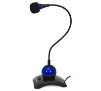 Altavoces y Micrófonos Marca ESPERANZA Modelo EH130B Esperanza Micrófono Chat Escritorio Azul