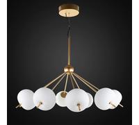 Altavola Design Apple lámpara colgante x7 W blanco-oro-ópalo LA058/C