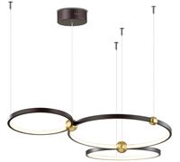 Altavola Design Aurora lámpara colgante 3x74 W negro-oro LA111/P_50_3k_black