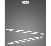 Altavola Design Ledowe Okręgi lámpara colgante 2x83 W aluminio LA074/P_120_in_4k_white_dimm