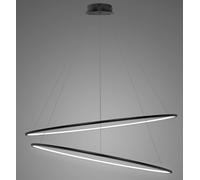 Altavola Design Ledowe Okręgi lámpara colgante 2x83 W negro LA074/P_120_in_4k_black_dimm