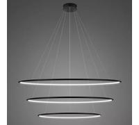 Altavola Design Ledowe Okręgi lámpara colgante 3x113 W negro LA075/P_120_in_4k_black