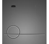 Altavola Design Linea lámpara colgante 2x30 W negro LA087/PX143_40_4k_30W_black