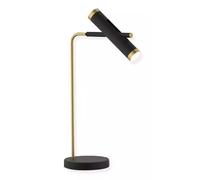 Altavola Design Magic Space lámpara de sobremesa 2x3 W negro-oro LA062/T_black