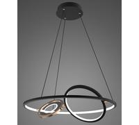 Altavola Design Seppia lámpara colgante 3x45 W negro-oro LA115/P_62_1+2_3k_black_gold