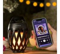 Altavoz 3En1 Inalámbrico Con Led Efecto Llama Multifunción