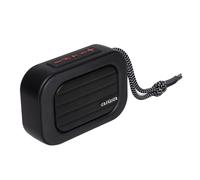 Aiwa BST-130RD | Altavoz Bluetooth portátil 5 W | Iluminación RGB y Radio FM | Bluetooth 5.3, TWS y Manos Libres | Reproducción USB, microSD y AUX-IN | Color Rojo