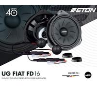 Juego de altavoces bidireccionales ETON UG FIAT FD16 16,5cm 6,5" compatible c...