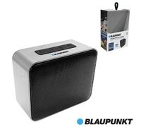 Altavoz blaupunkt mini portatil bluetooth 5w gris radio fm reproductor