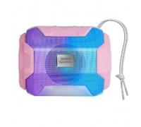 ALTAVOZ BLUETOOTH 5.0 MAS GAMING MSBAX PINK 10W RADIO FM, PUERTO USB Y MICROSD ILUMINACION RGB 8 EFECTOS