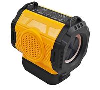 Altavoz Bluetooth compatible con batería de litio Dewalt de 18-20 V, puerto de carga USB tipo C, reproductor