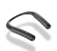 Altavoz Bluetooth con banda para el cuello, altavoz inalámbrico portátil con peso más ligero de 90 g, sonido estéreo 3D de alta fidelidad, 15 horas de reproducción, altavoces portátiles con micrófono