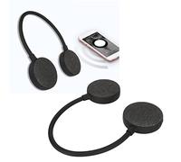 Altavoz Bluetooth con Banda para el Cuello, Altavoz Portátil Inalámbrico Ligero, Estéreo Portátil Inalámbrico, Manos Libres con Micrófono, Altavoz Bluetooth con Banda para el Cuello para(Negro)