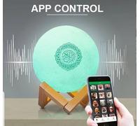 Altavoz Bluetooth con luz nocturna para el Corán, altavoz musulmán colorido con recitador del Corán y control remoto, altavoz inalámbrico Bluetooth para el Corán nuevo