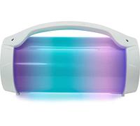 Altavoz Bluetooth con micrófono Party blanco con USB, AUX y SD