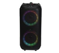 Altavoz Bluetooth - DENVER - BPS354 - Luces Disco - Control Remoto - Doble Woofer 6,5 Pulgadas