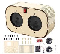 Altavoz Bluetooth DIY, juego de construcción electrónica, juego de construcción de altavoces, experimentos de madera para adolescentes, altavoces Bluetooth STEM, ideas de regalo geniales para