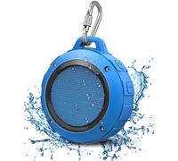 Altavoz Bluetooth impermeable con diseño flotante, mini altavoz portátil para ducha con estéreo inalámbrico verdadero, micrófono incorporado