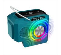 Altavoz Bluetooth inalámbrico para baterías de 18-20 V con puerto USB tipo C y amplificador para fiestas de camping.