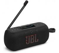JBL Tuner 3 Radio portátil Dab/Dab+/FM Bluetooth con 6 preajustes, hasta 15 h de autonomía, Resistencia IP68, conexión Multi-Altavoz Auracast, Compatible con la aplicación JBL Portable, Negro