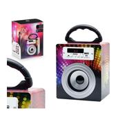 Altavoz Bluetooth KBQ-02 Multicolor - Marca: BigBuy Home - EAN: 8430852100962