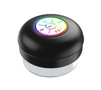 Altavoz Bluetooth LED colorido luminoso pequeño altavoz negro