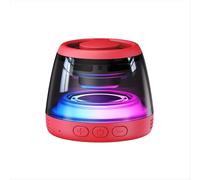 Altavoz Bluetooth magnético con iluminación RGB, minicaja de sonido portátil