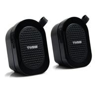 Altavoz Bluetooth Opticum AX-10 TWS, True Wireless Stereo, 2 Piezas, batería de 300 mAh, 8 Horas de reproducción, función Manos Libres, Rango de 10 m