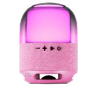 ALTAVOZ BLUETOOTH PORTABLE MARS GAMING MSFLOWP ROSA 15W DEEPBASS BT MicroSD RGB 360 BAT 6h MSFLOWP