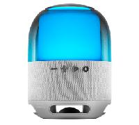 ALTAVOZ BLUETOOTH PORTABLE MARS GAMING MSFLOWW GRIS 15W DEEPBASS BT MicroSD RGB 360 BAT 6h MSFLOWW