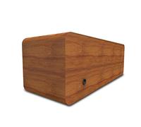 Altavoz Bluetooth portátil de Madera inalámbrica 4.2 + EDR Altavoces estéreo subwoofer Multimedia Altavoz la música del Portátil(Brown)
