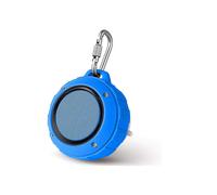 Altavoz Bluetooth portátil IPX5 resistente al agua para ducha, color azul