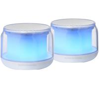 Altavoces con Bluetooth Mars Gaming MS-AURA/ 15W/ 2.0/ Blancos