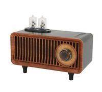 Altavoz Bluetooth retro con decoración vintage, estilo antiguo, inalámbrico, con radio para cocina, mesa, dormitorio y fiesta.