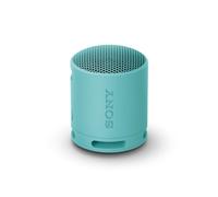 Sony Altavoz Bluetooth SRS-XB100, Ligero, Compacto, Altavoz Resistente al Agua y al Polvo IP67, hasta 16 h de batería, Correa Adaptable, Azul
