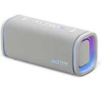 Sony ULT Field 5, Altavoz portátil Bluetooth Potente, 25 H de batería, 2 Modos ULT Power Sound, Resistente al Agua y al Polvo, 360 Luces, Correa Extraible para el Hombro, Compacto, Blanco Marfil